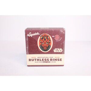 Dr. Squatch Star Wars Ruthless Rinse Heavy Grit Scrub Scented Soap 5 oz. NIB